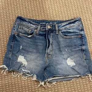 OG Straight High-Rise Shorts - Old navy